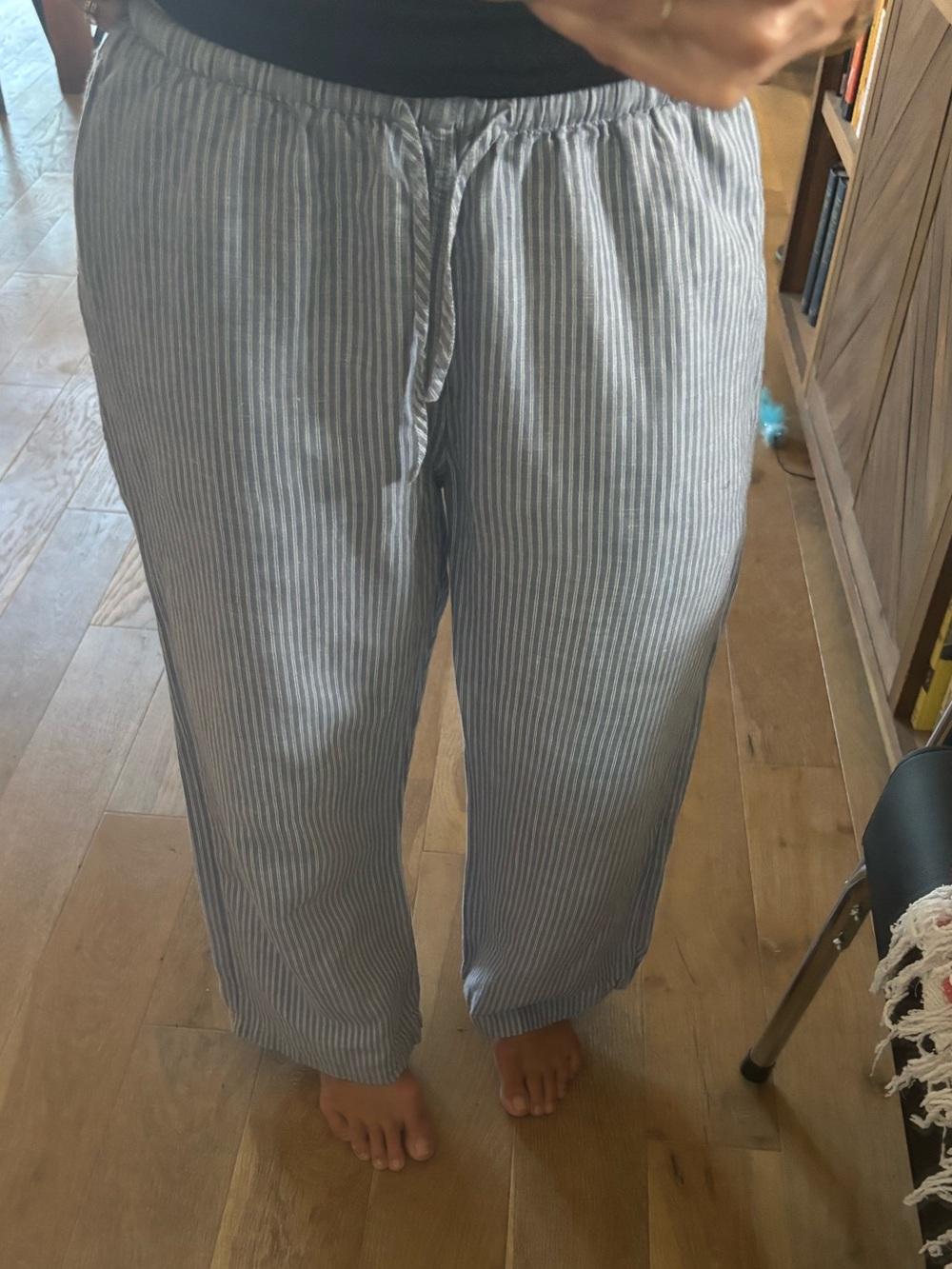 Brandy Melville pinstripe lounge pants